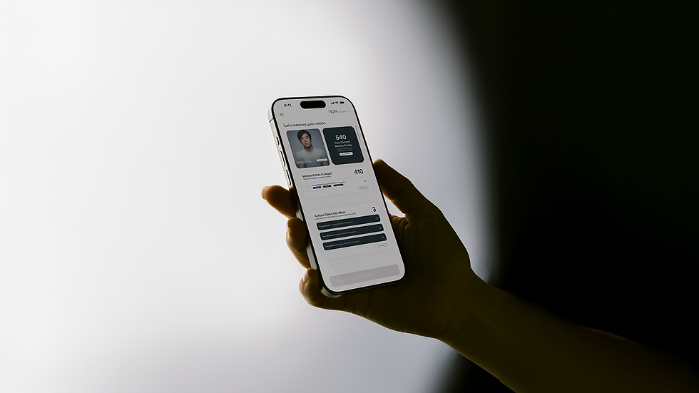 AI productivity assistant app early access interface on mobile