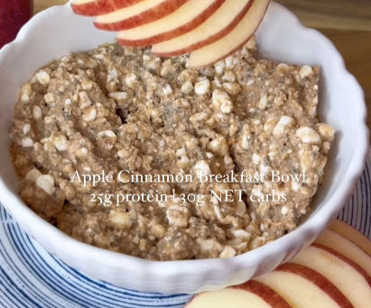Apple Cinnamon Protein Bowl 🥣 🍎