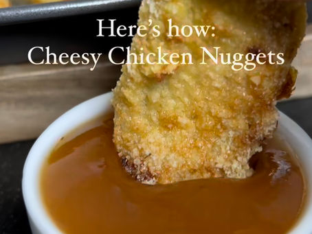 Cheesy Chicken Nuggets