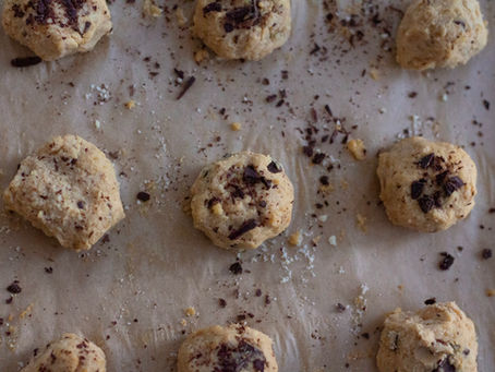 Chickpea Cookie Truffles
