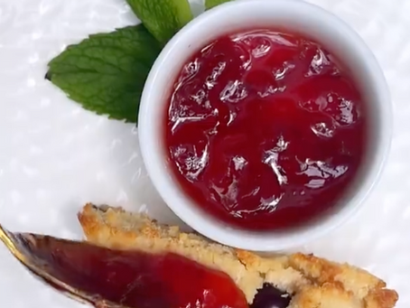 Blueberry lemon scones  