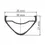 Thumbnail: DT Swiss EX 511 29" Tubeless Ready Disc Rim 28h Black Prolock Squorx Pro Head
