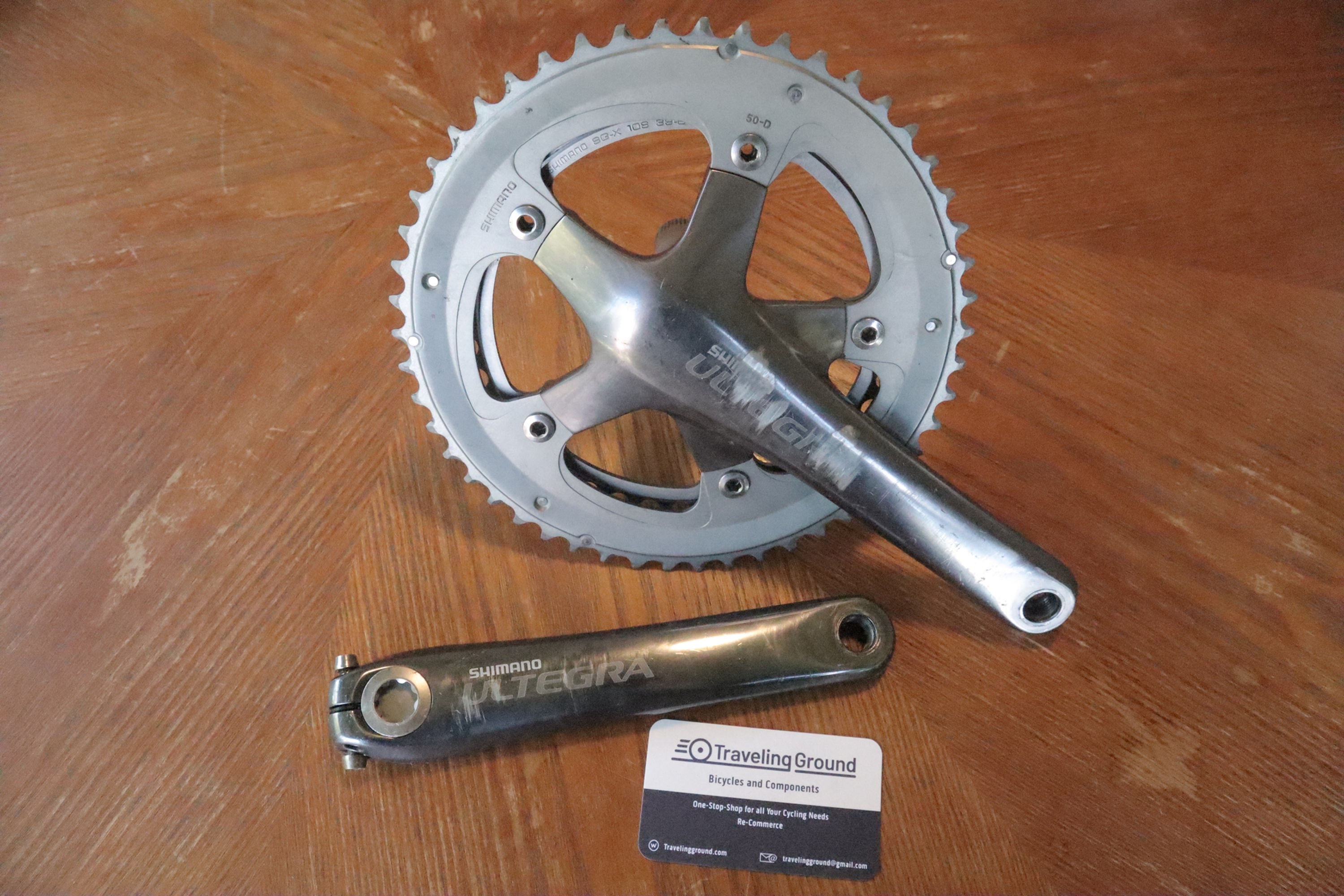 Shimano Ultegra FC-6601 172.5mm Crankset w/ 50/39T Chainrings