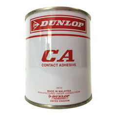 A can of Dunlop contact adhesive