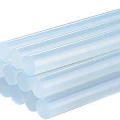 A stack of hot glue refills