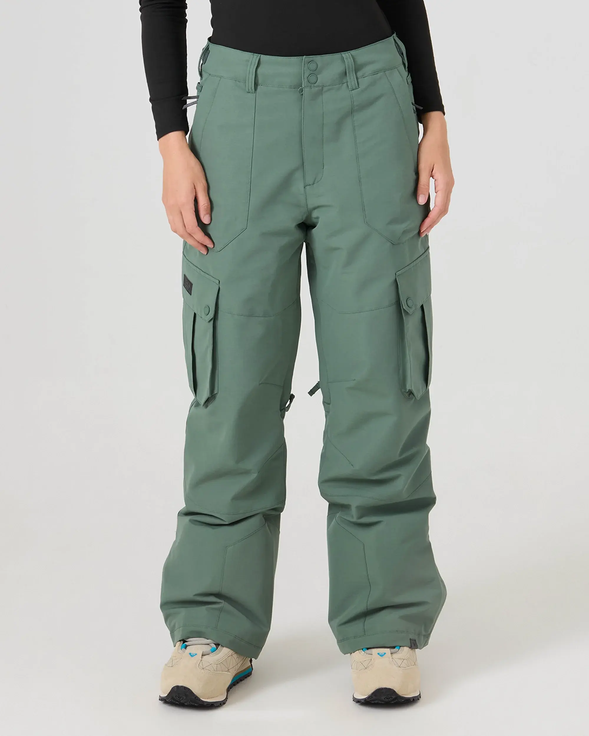Roxy Trooper Cargo Pants Duck Green