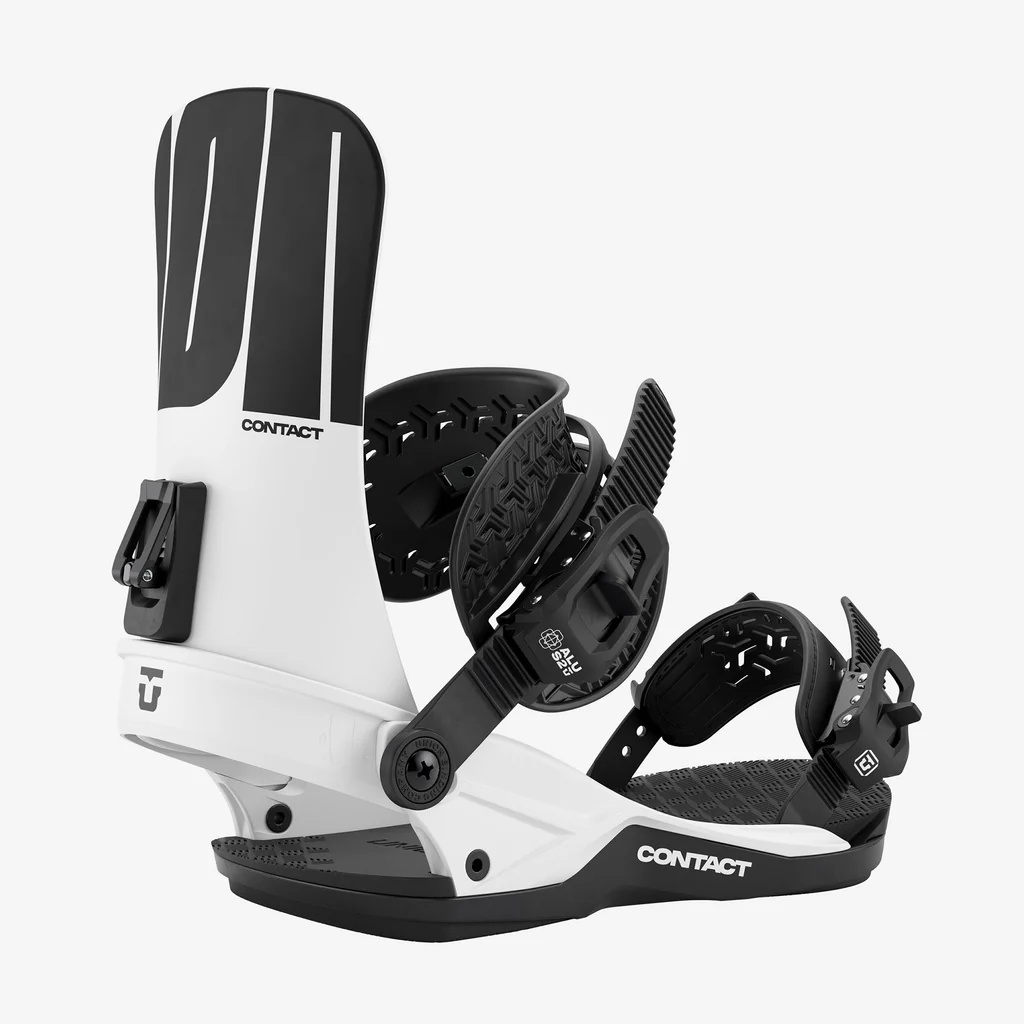 Union Contact Snowboard Bindings White '27