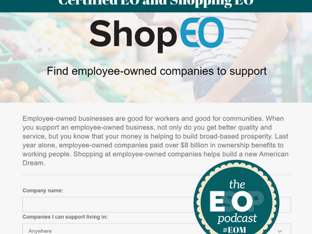 Mini-cast 106: Certified EO and Shopping EO