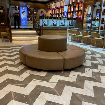 Jewellery Showroom Marble Flooring