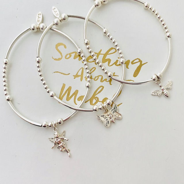 Classic Noodle Silver Bracelet - Options Available