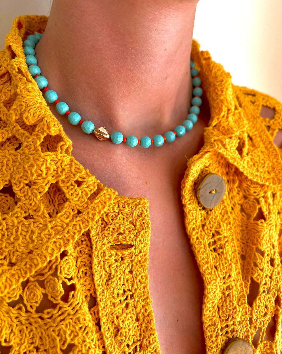 Thumbnail: Blue Soleil Necklace 