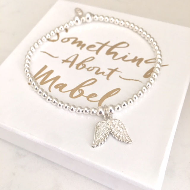 Classic Silver Wings Bracelet