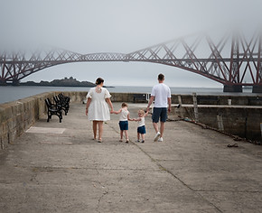 family at South Queensferry