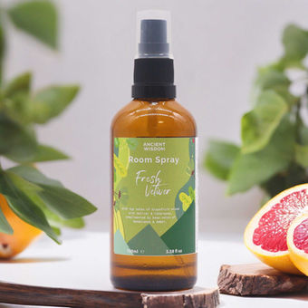 Spray Ambientador de Verano – Vetiver Fresco