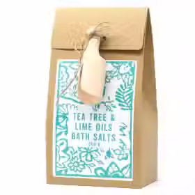 Sales de baño naturales con árbol de té y lima – NASITA & CO