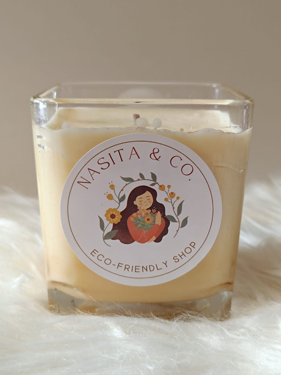 Vela de Galletas de Vainilla 