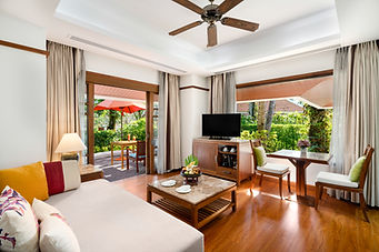1 Santiburi Koh Samui Deluxe Garden Villa Living Room and View.jpg