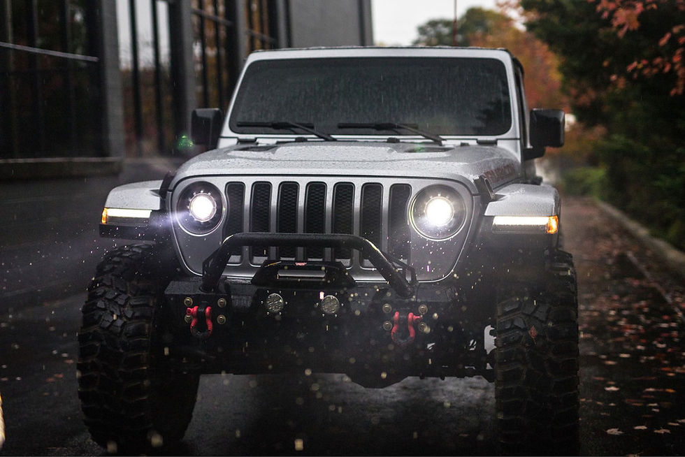 Thumbnail: JEEP WRANGLER JL / GLADIATOR JT: 7IN LED HEADLIGHT ADAPTERS