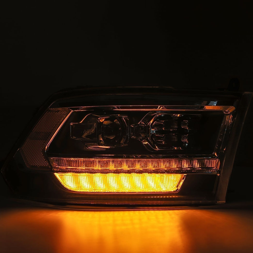 Thumbnail: DODGE RAM (09-18): ALPHAREX LUXX-Series (5G HD Style) LED Projector Headlights