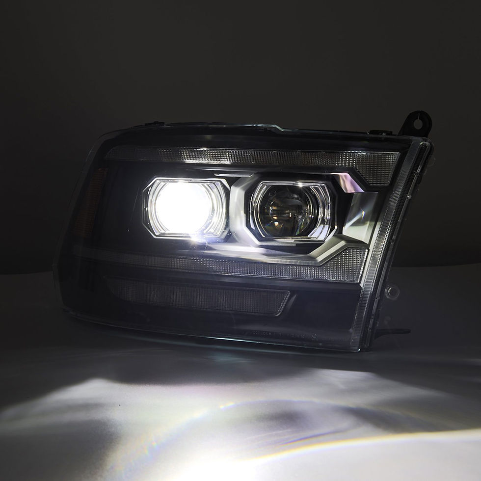 Thumbnail: DODGE RAM (09-18): ALPHAREX LUXX-Series (5G HD G2) LED Projector Headlights