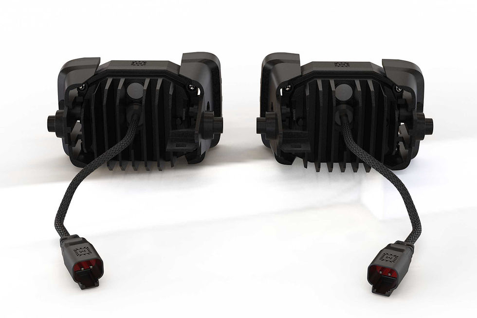 Thumbnail: MORIMOTO 4BANGER LED FOG LIGHTS: FORD SUPER DUTY (17-22)