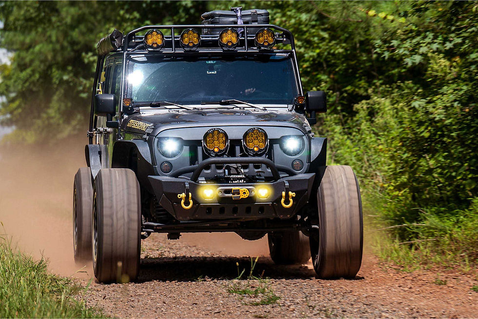 Thumbnail: JEEP WRANGLER (JK): SUPER7 HEADLIGHTS