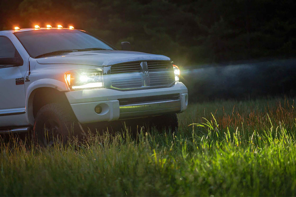 Thumbnail: DODGE RAM (06-08): XB HYBRID LED HEADLIGHTS