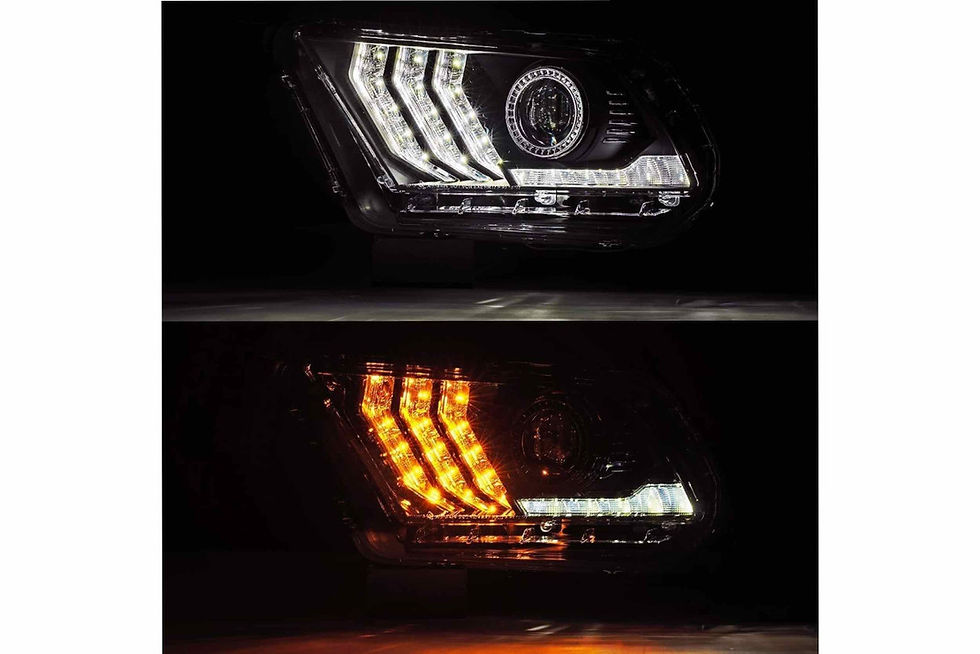 Thumbnail: FORD MUSTANG (10-12): ALPHAREX LUXX HEADLIGHTS