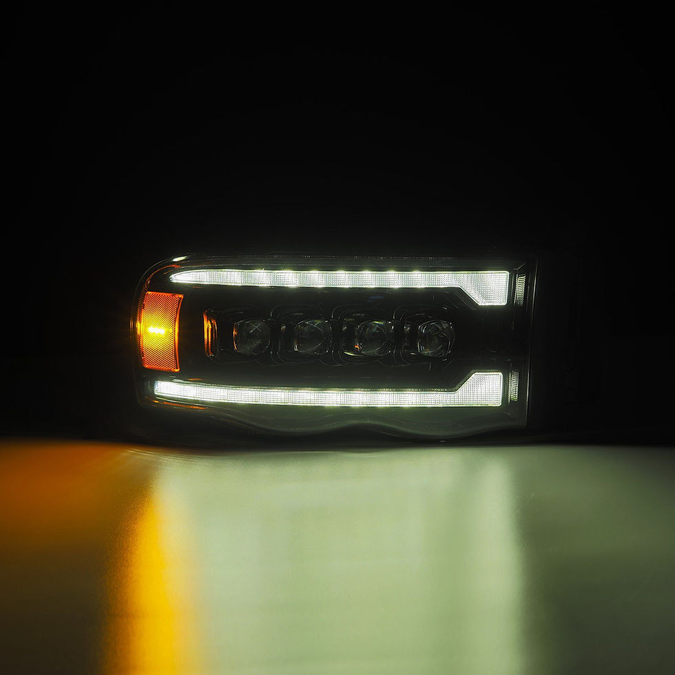 Thumbnail: DODGE RAM (02-05): ALPHAREX NOVA-Series LED Projector Headlights