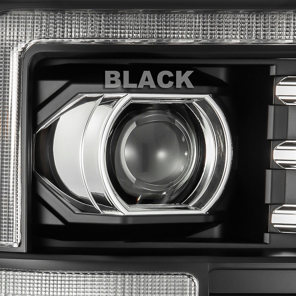 Thumbnail: FORD SUPERDUTY (08-10): ALPHAREX LUXX-Series LED Projector Headlights