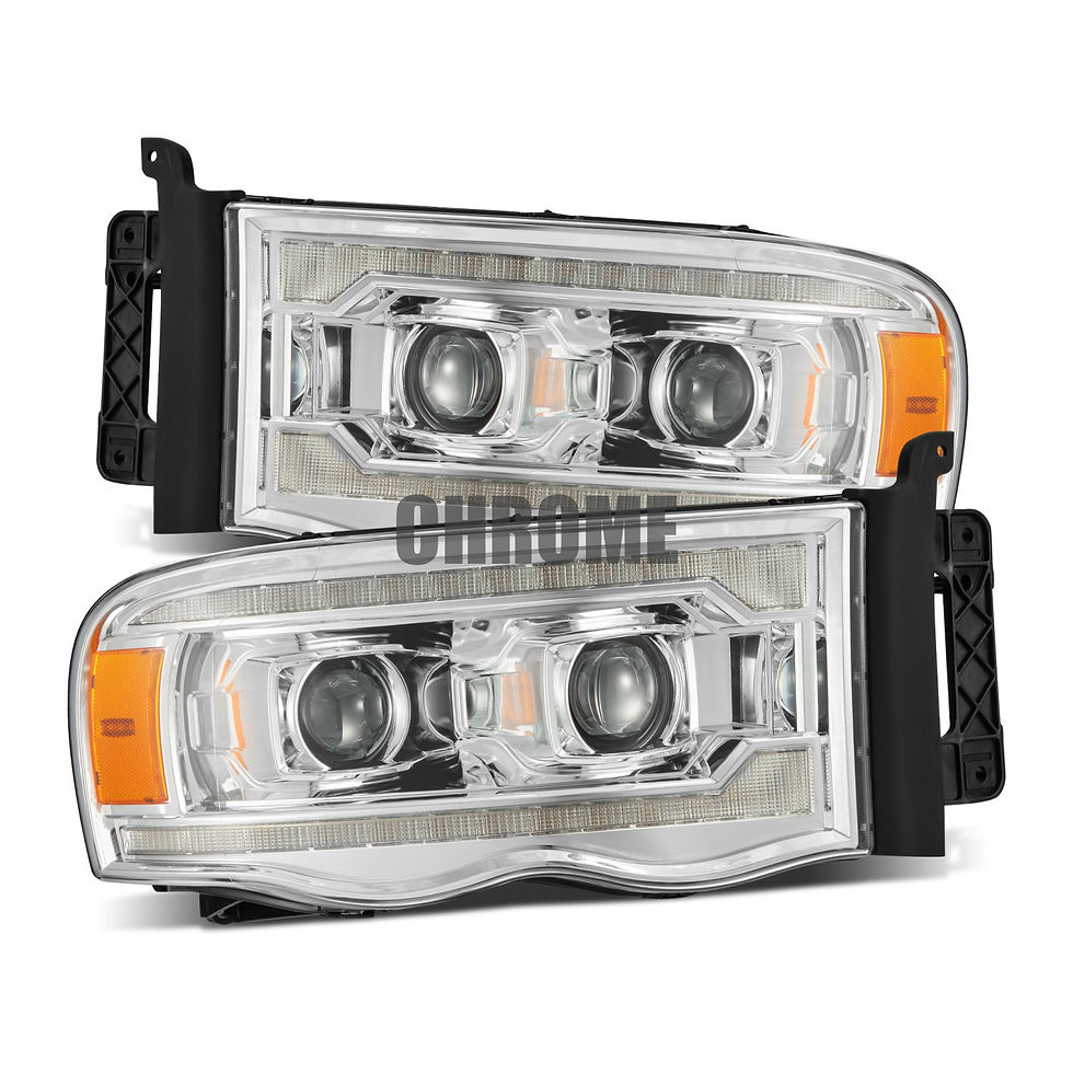 Thumbnail: DODGE RAM (02-05): ALPHAREX LUXX-Series LED Projector Headlights