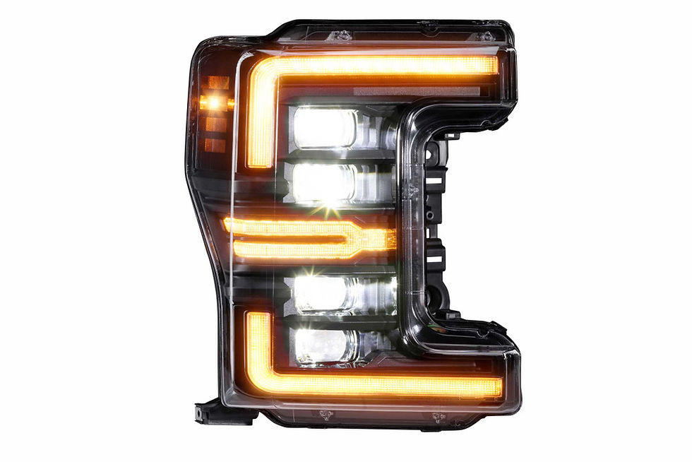 Thumbnail: FORD SUPER DUTY (17-19): XB LED HEADLIGHTS (GEN 2) - AMBER DRL