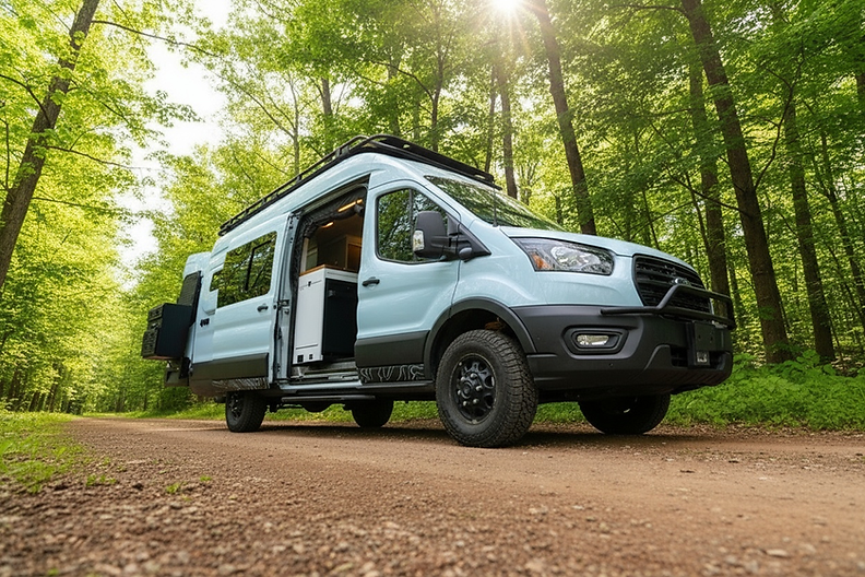 _A_summer_day_in_the_forest_on_a_dirt_road._remove_the_mat_and_ste_02a7d15e-7239-4b1e-956d
