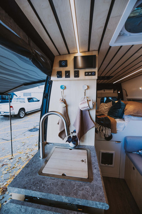 Drifter kitchen view