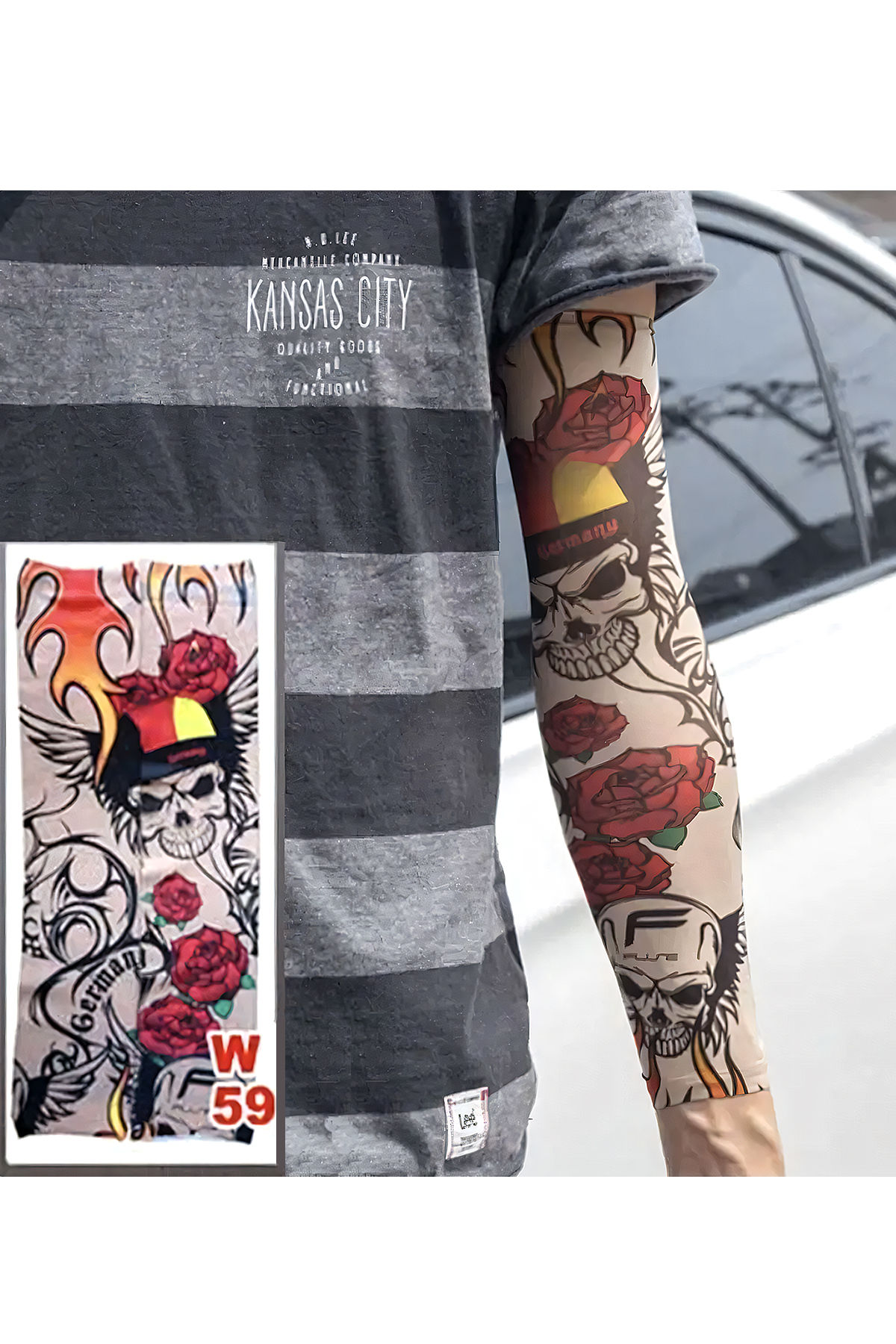 Flames 2'li Giyilebilir Dövme