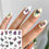 Küçük resim: Kelebek Nail Art Sticker Tırnak Dövmesi