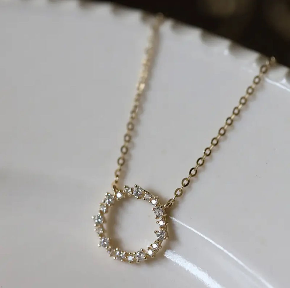 Miniature : COLLIER DIAMOND CIRCLE