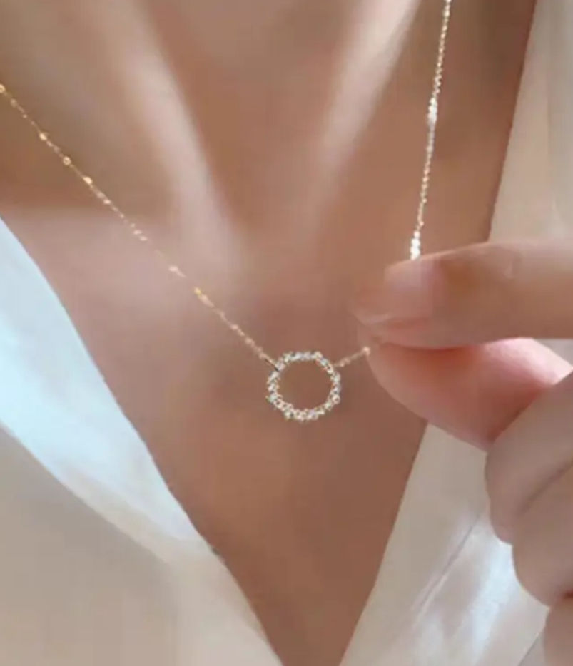Miniature : COLLIER DIAMOND CIRCLE