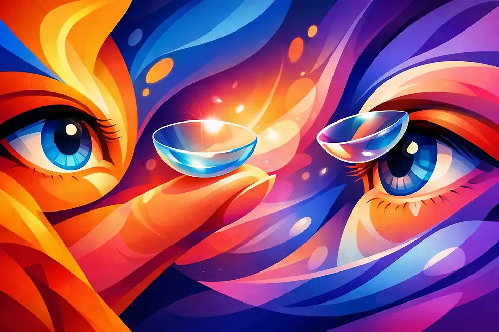 What Happens in the Contact Lens Fitting Process