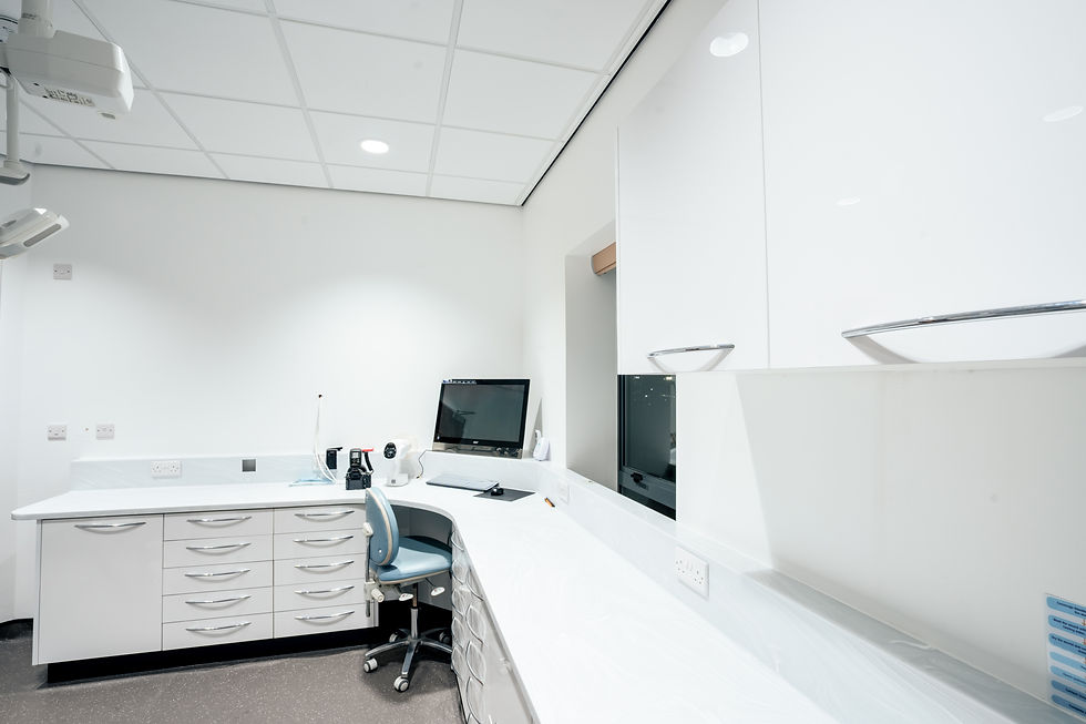 Finished dental treatment facility