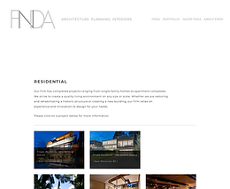 Initial Squarespace Website Design Architecture