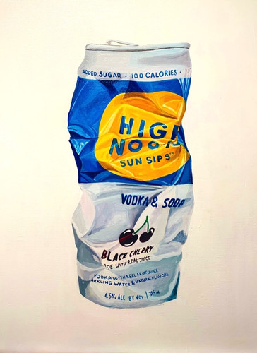 An Aggressively Thrown High Noon Can | Chill With Chels Art