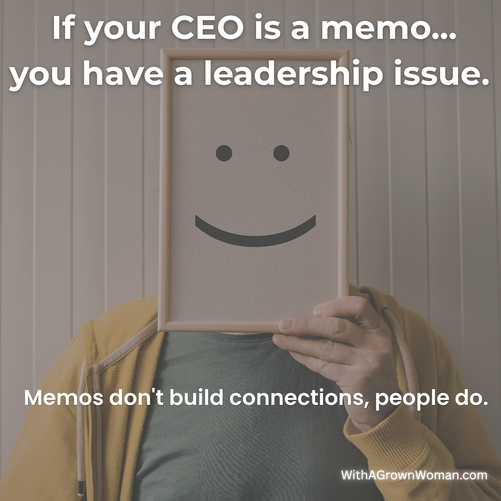 I Used To Know The CEO