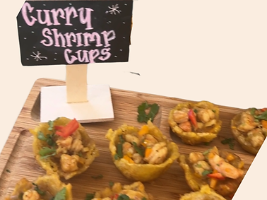 Curry Shrimp Bites