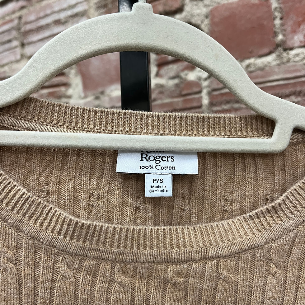 Thumbnail: Tan Sweater (S)
