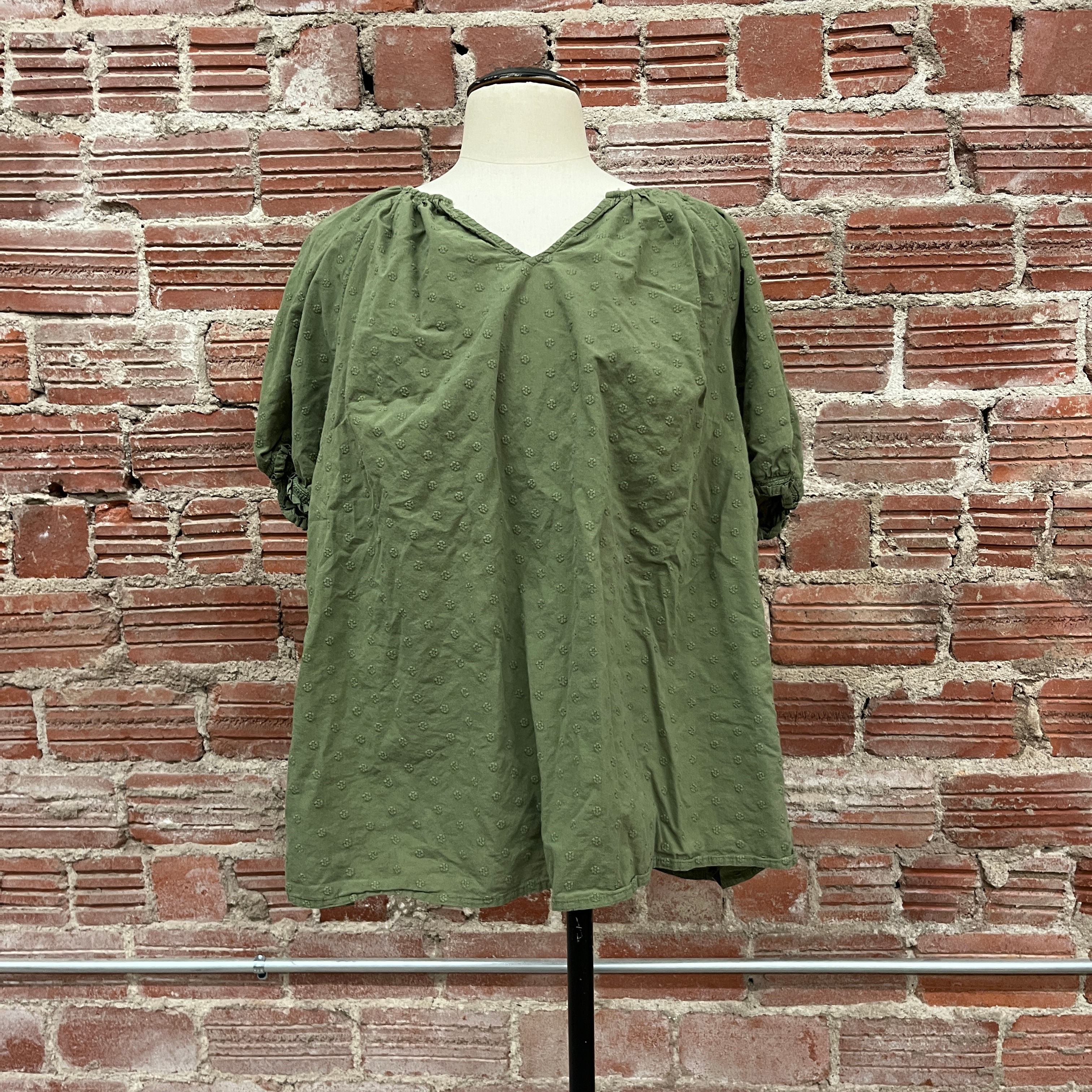 Green Blouse (3X)