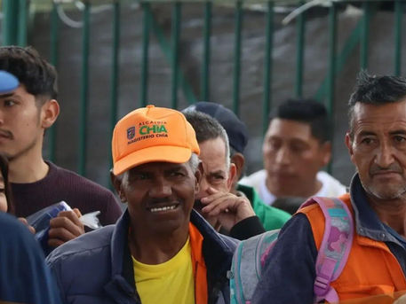 Celebración Dia del Reciclador en el municipio de Chía
