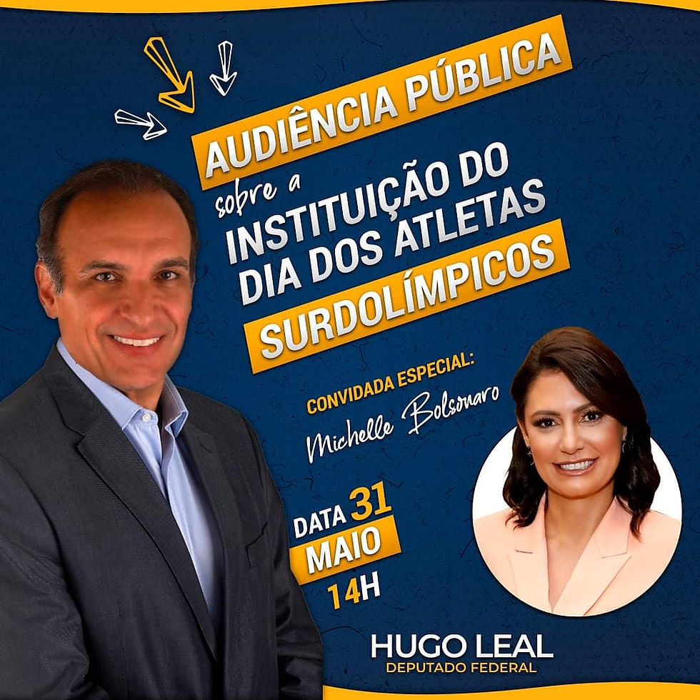 Audiência pública: Instituição do Dia Nacional do Atleta Surdolímpico.
