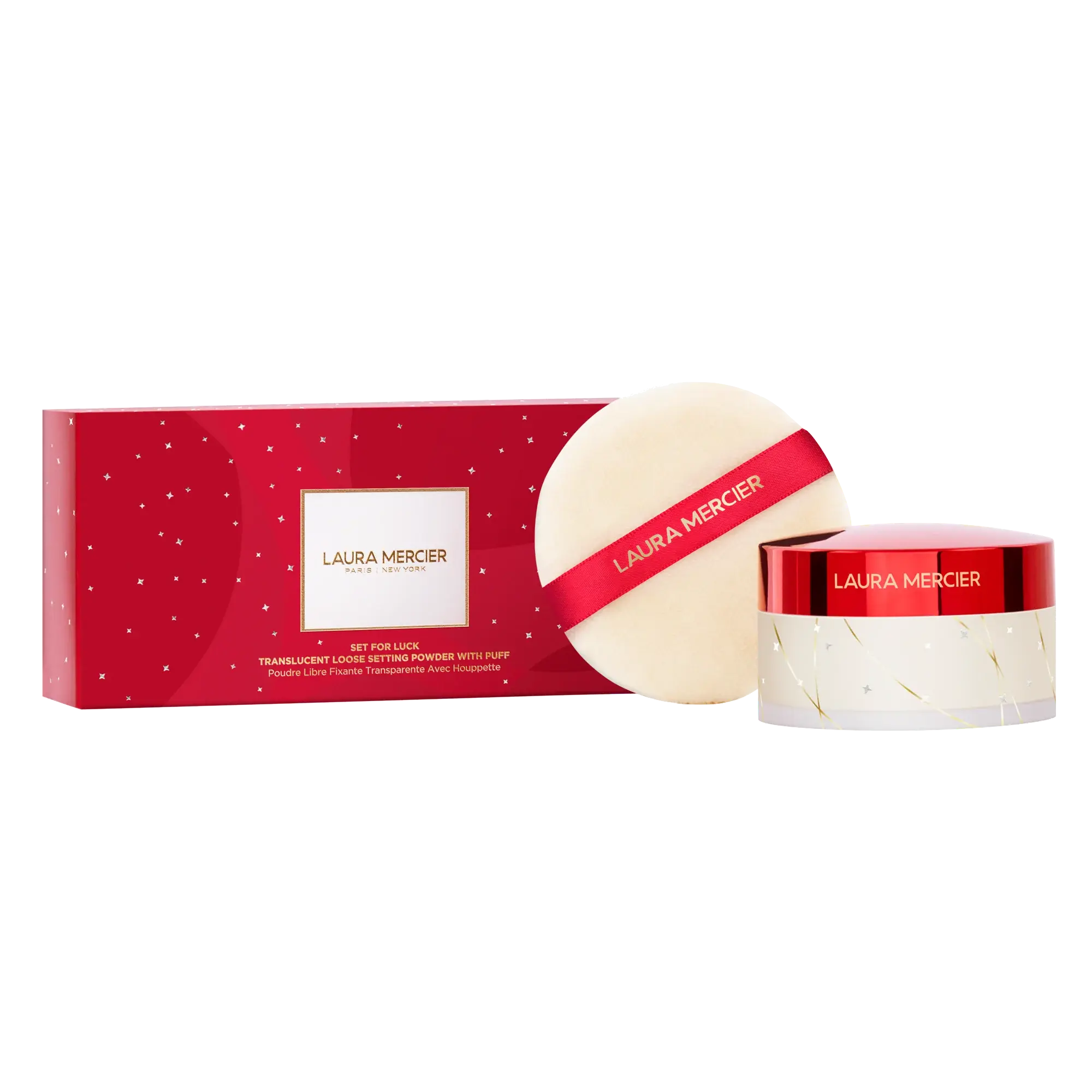 Laura Mercier Translucent Loose Setting Powder & Velour Puff Set Limited Edition