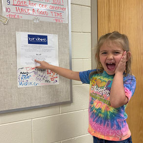 McLees Elementary "I Promise" to be BRAVE!